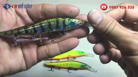Mồi giả chuyên câu cá Hồng Plusone minnow Pro huyền thoại