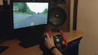 The Nordschleife flat out with a Logitech Formula Force EX | Assetto Corsa