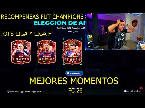 DjMaRiiO RECOMPENSAS FUT CHAMPIONS TOTS LA LIGA Y LIGA F EN EA SPORTS FC 26
