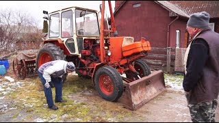 Do wszystkiego i na wszystkim pojedzie - Jumz Belarus - 3w1 traktor, koparka, spycharka