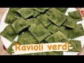 RAVIOLI DI MAGRO VERDI con spinaci e ricotta ricetta vegetariana