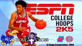 ESPN College Hoops 2K5 - NCAA Tournament: 1 Kansas vs. 16 Holy Cross