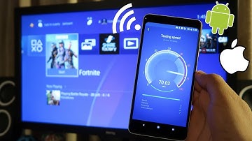 How to CONNECT your PHONES HOTSPOT to PS4! (Phone WiFi to PS4) (EASY METHOD)