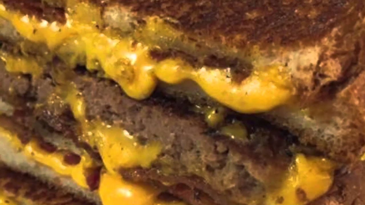 Grilled Cheese Burger, Funnel Cake Burger at Baseball Stadium YouTube