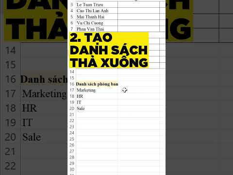 #2023 [Thủ thuật Excel] 3 câu hỏi Excel thường được hỏi khi đi phỏng vấn (dân văn phòng nên xem) #Shorts