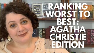 Worst to Best  Ranking All 63 Agatha Christie Books That I've Read