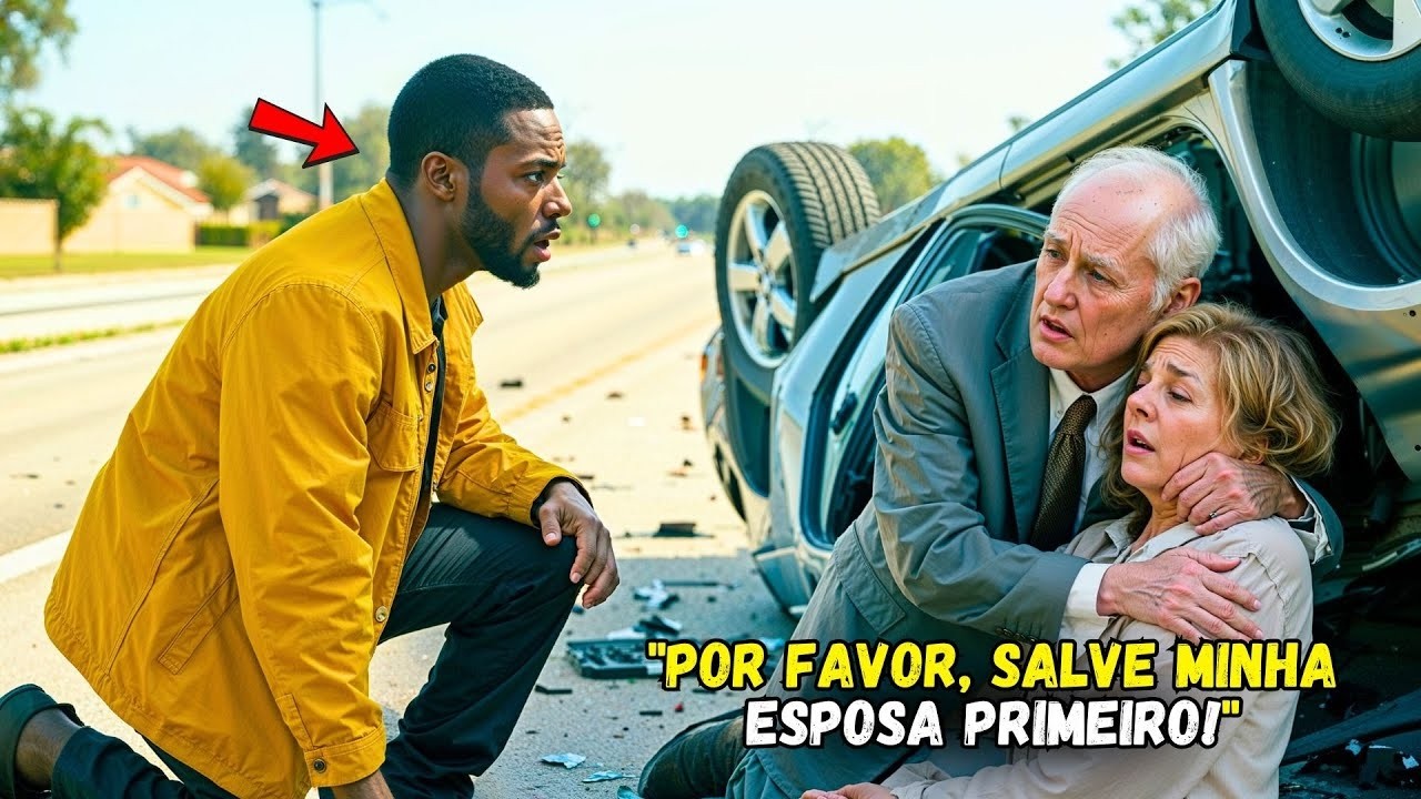 Salve minha esposa primeiro, disse homem à beira da morte, e oq o estranho fez em seguida mudou tudo