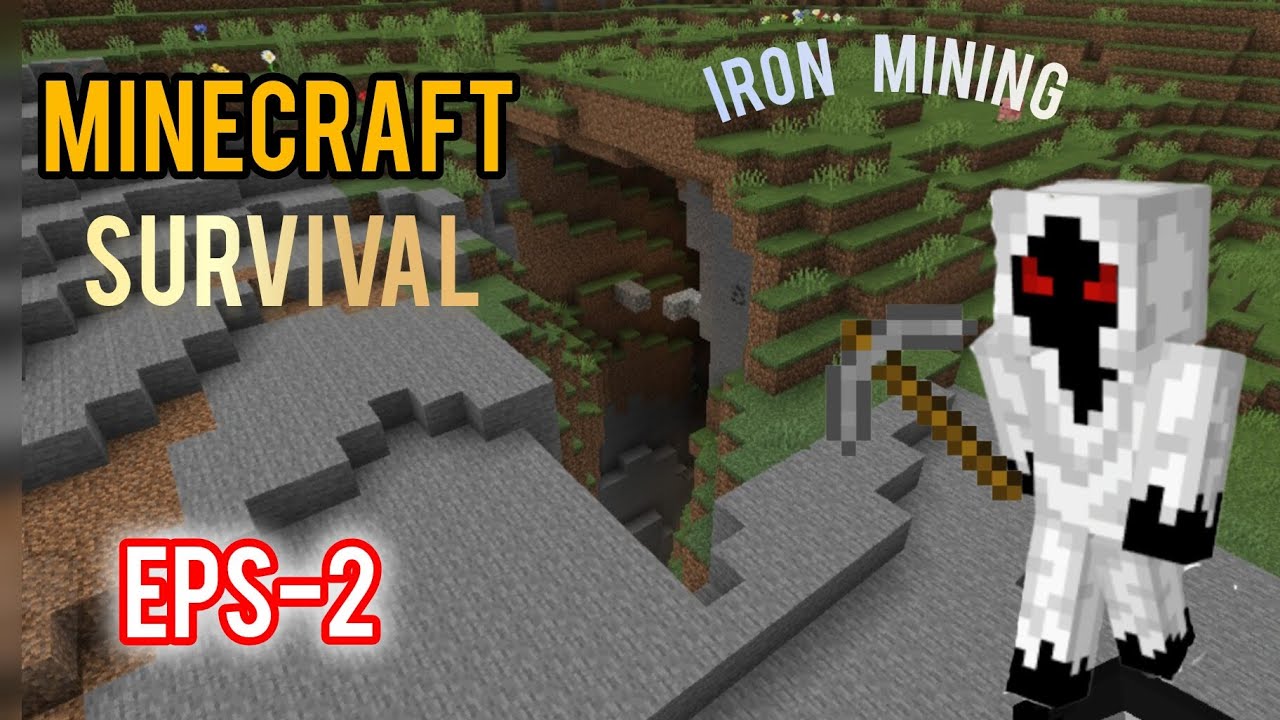 Iron mining / minecraft gameplay video #2 - YouTube
