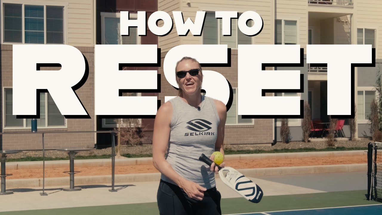 How To RESET In Pickleball (QUICKDRILLS) YouTube