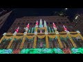 ⁴ᴷ⁶⁰ ✨🎄New York City Christmas Light Show at Saks Fifth Avenue
