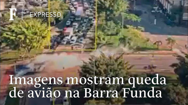 Avião cai e explode em avenida na zona oeste de SP