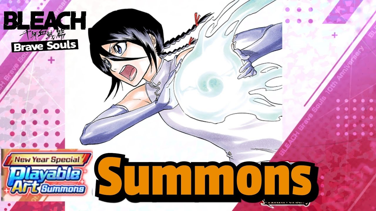Playable Art Summons Doin' 5 Steps for those OP Playable Arts Units [Bleach Brave Souls]