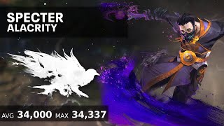 Guild Wars 2 | Condition Alacrity Specter Benchmark | 34.337 (28.415 Solo)