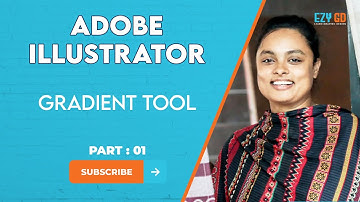 Adobe Illustrator Gradient Tool  CC2023 | Use of Gradient | Gradient Color Apply from Image  Part 01