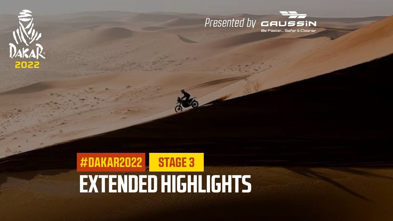 Extended highlights of the day presented by Gaussin – Stage 3 – #Dakar2022