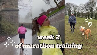 A hard realistic week marathon training! Not every week is a good one but we showed up anyways! 