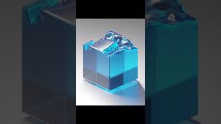 Water Cube #blenderart #blender3d #3dart