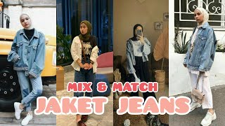 Inspirasi Style Hijab Dengan Jaket Jeans Ootd Jaket Jeans Oversize