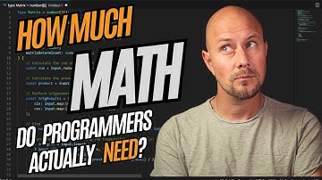 Do programmers really need to know math?