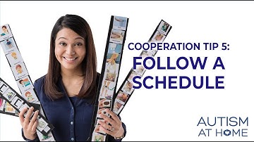 Following a Schedule - Teaching Cooperation (6/7) | Autism at Home