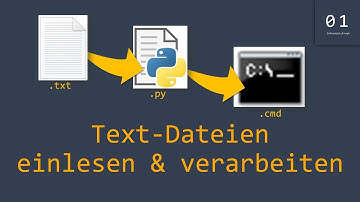 Text-Datei einlesen & verarbeiten | Python Tutorial #17