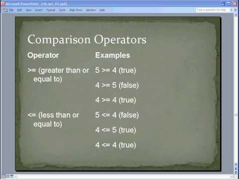 VB.NET Week 2 Part 2