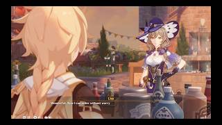 Genshin Impact How to do A Chat Over Fine Drinks Level 1