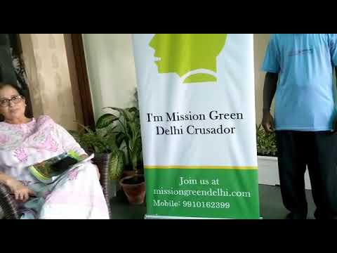 MGD Green Talk hosted by Karuna Singh at Indira Enclave, Sainik Farms #missiongreenindia