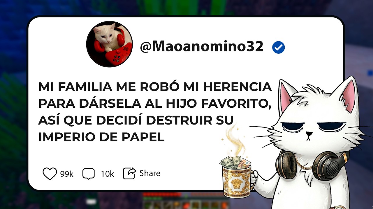 MI FAMILIA ME ROBÓ MI HERENCIA... Así destruí su Imperio de Papel 🏛️🔥