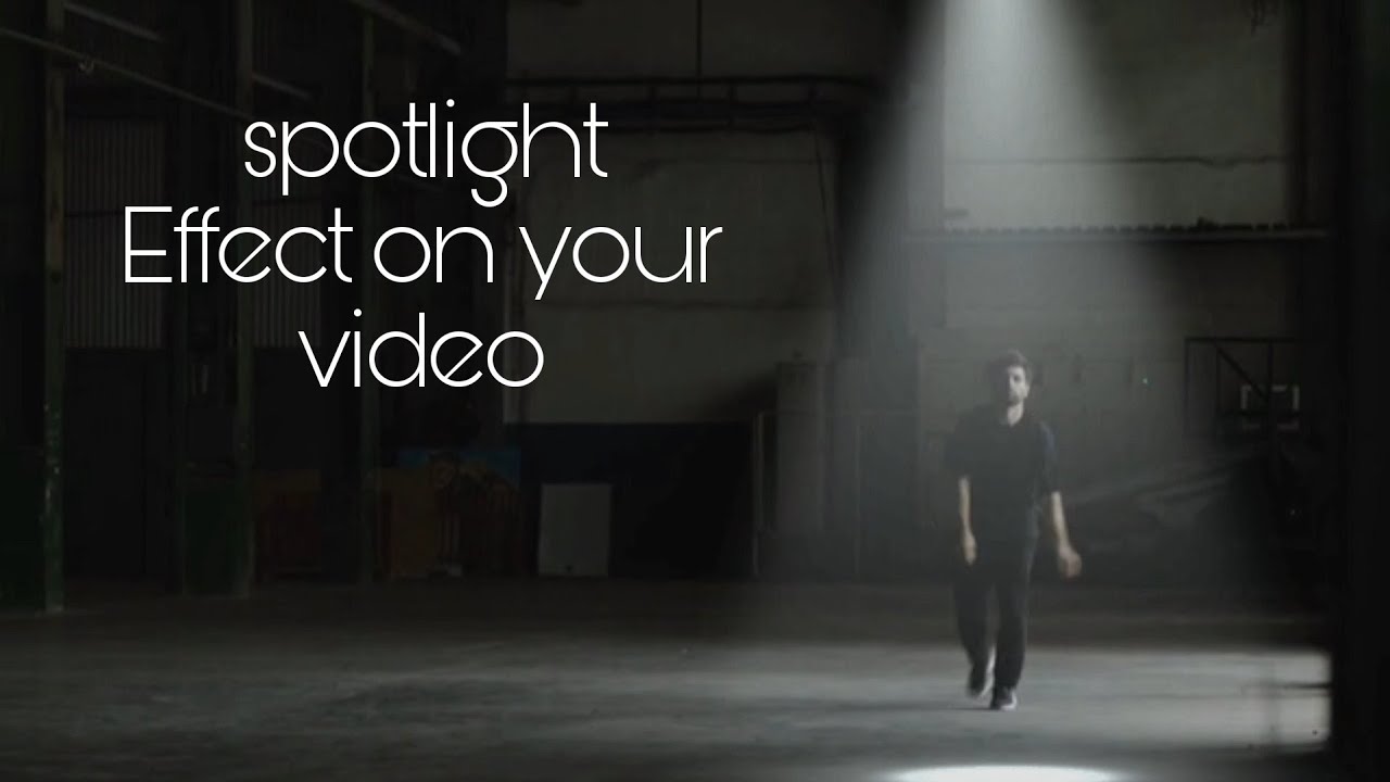 spotlight Effect on your video with kinemaster App. Spotlight Effect on