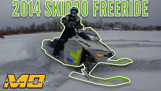 2014 Skidoo Freeride 137 - Trail Riding, Off Trail Riding, Wheelies