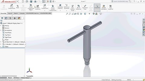 Solidworks Tutorial - How To Create Lathe Chuck Key