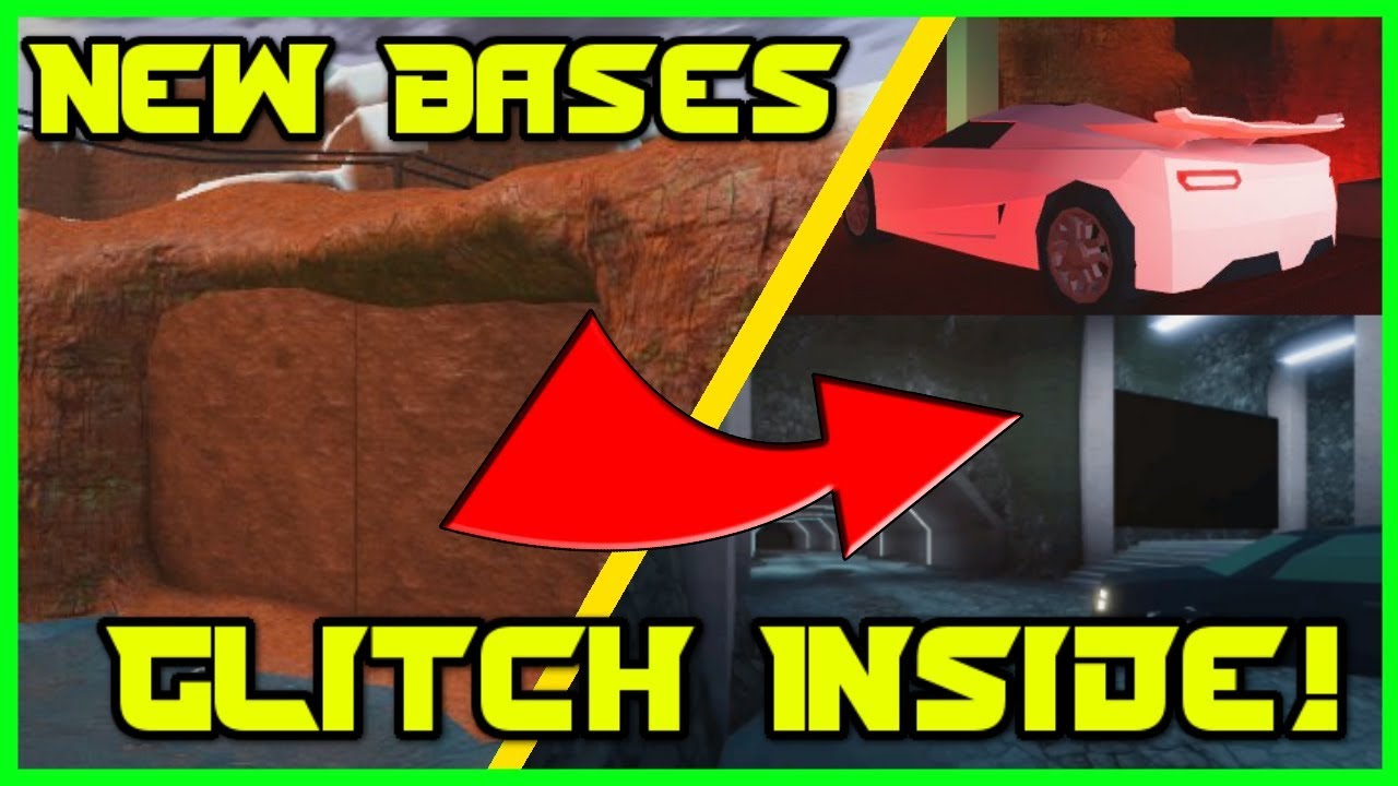 How To Glitch Inside The New Bases In Jailbreak Roblox Youtube - where is volcano base in roblox jailbreak