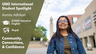 Spotlight Testimonial from Asmita: UNO English Language Program | Building Confidence & Connections