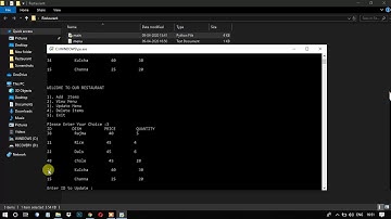 Restaurant Management system