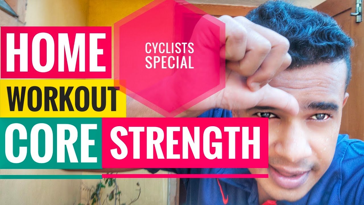 Best Core Strengthening Home Workout for Cyclists No Weight Training