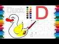 abc phonics song| D for Duck|Pre k schooling video |pre nursery learning| abc phonics song