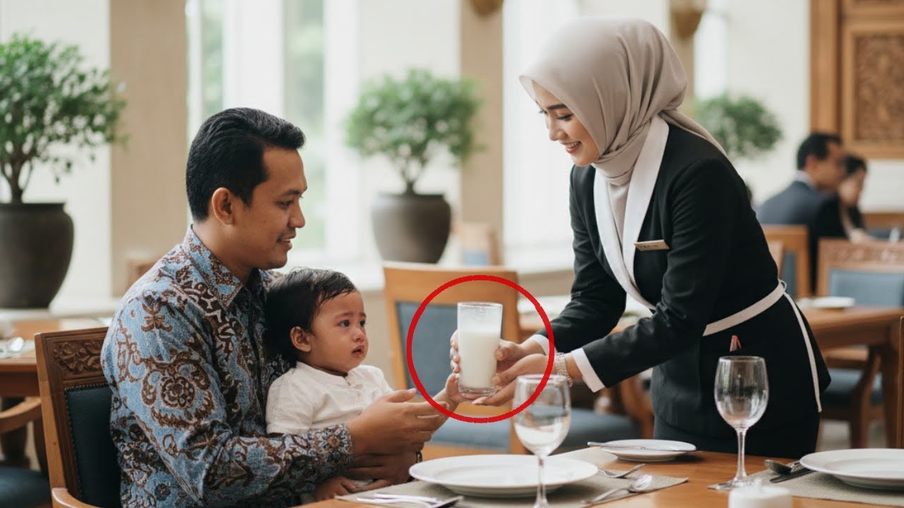 Anak Miliarder Terus Menangis di Restoran Mewah Sampai Pelayan Ini Berbisik:“Dia Hanya Butuh Ibunya”
