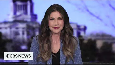 Gov. Noem Discusses Pro-Life Cause with CBS Red & Blue