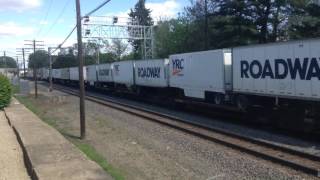 BNSF (7460) stack train
