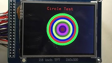 ILI9325 TFT Display 240x320 and Bascom