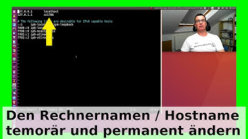 Hostname - Rechnername unter Ubuntu Linux permanent und temporär ändern - WLBI