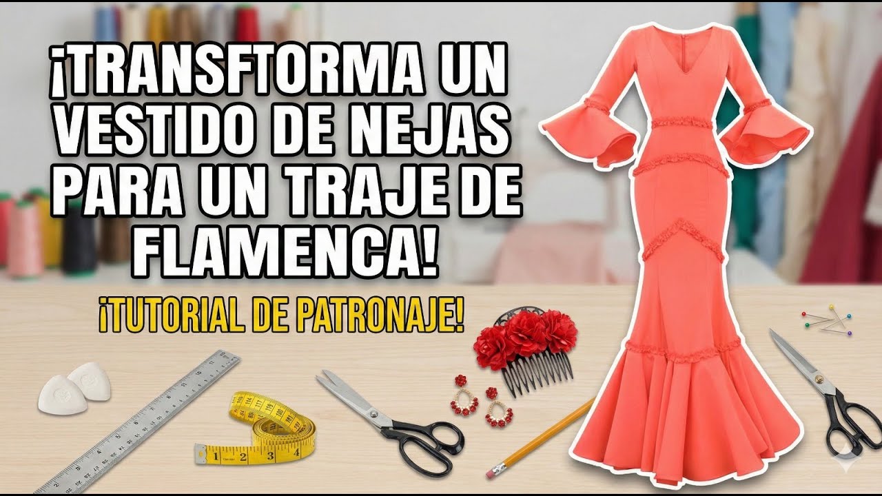 COMO TRANSFORMAR UN VESTIDO DE NEJAS