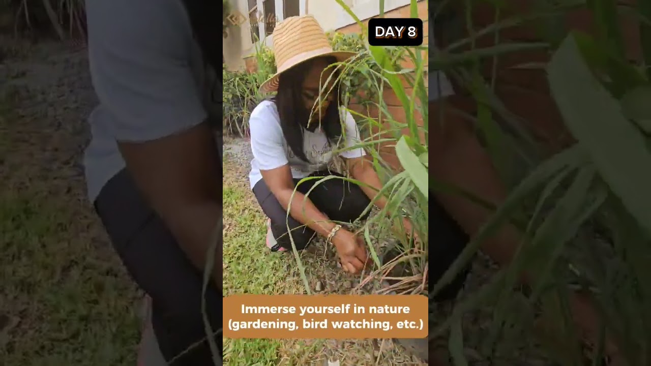 Reflect, Reset and Renew Day 8: Immerse yourself in nature (gardening, bird watching, etc)