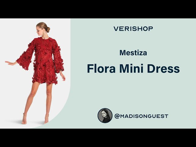 mestiza flora mini dress Mestiza, New York Flora Mini Dress Wedding Dress Save 84%