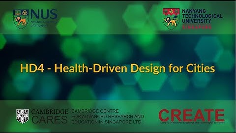 HD4 - Health-Driven Design for Cities. Reimagining our urban futures.