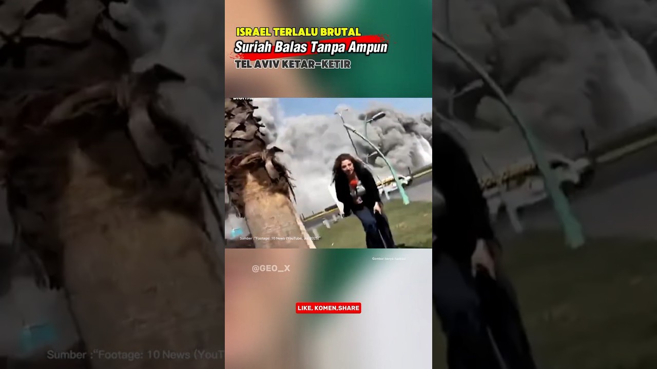 BRUTAL!! Balasan Suriah Buat Israel Terpojok