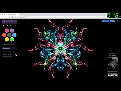 Interesting: Silk - Interactive Generative Art