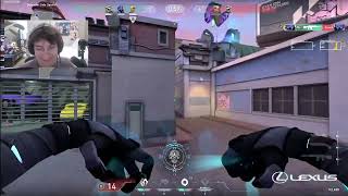 SUNSET! 100T ASUNA OMEN VALORANT RANKED GAMEPLAY [ FULL MATCH VOD ]