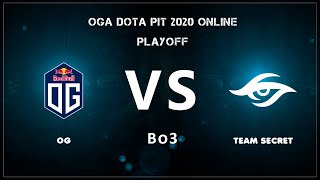 📢OG - Team Secret | ОГ - Секрет | bo3 |🏆OGA Dota Pit 2020 | by Grayne